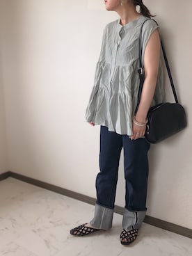 uaさん(レディース・153cm)の夏コーディネート