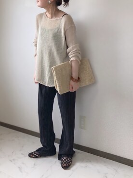「ラブユ.」｜uaさん（レディース・153cm）の夏コーディネート