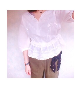 ○△□さん（レディース・154cm）の夏コーディネート