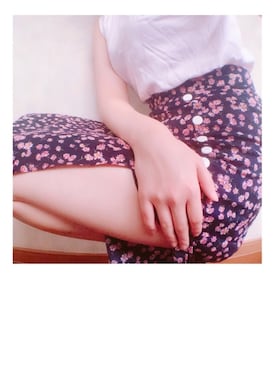 ○△□さん（レディース・154cm）の夏コーディネート