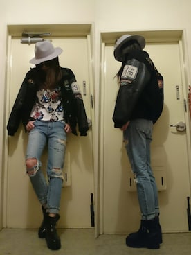 NnF★K15さん(レディース・167cm)の冬コーディネート