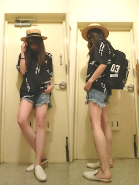 NnF★K15さん（レディース・167cm）の夏コーディネート