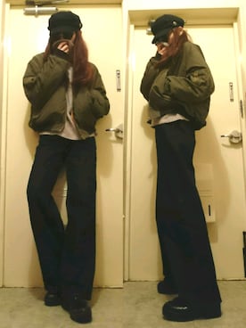 NnF★K15さん（レディース・167cm）の冬コーディネート