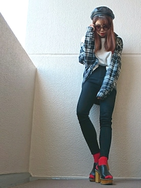 NnF★K15さん（レディース・167cm）の秋コーディネート