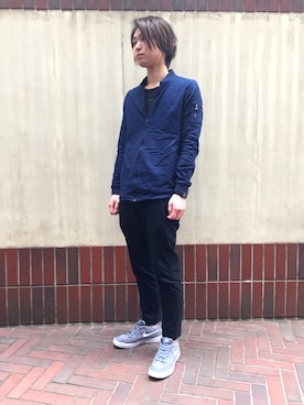 「アイテム（その他トップス）」を使った、yuichi-honbuさん（メンズ・172cm）の春コーディネート