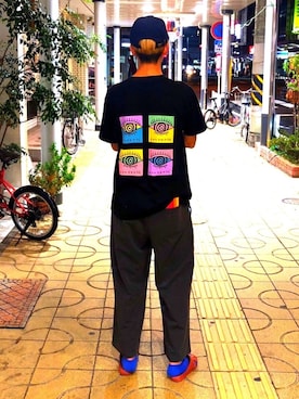 「SPADE（スペード）のアイテム」を使った、hiromasaさん（メンズ・178cm）の夏コーディネート