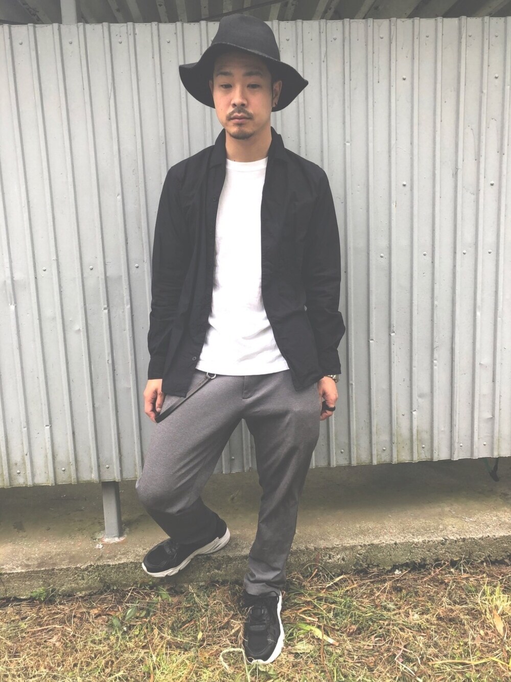 ATTACHMENTのウォレットチェーンを使ったメンズ人気ファッション