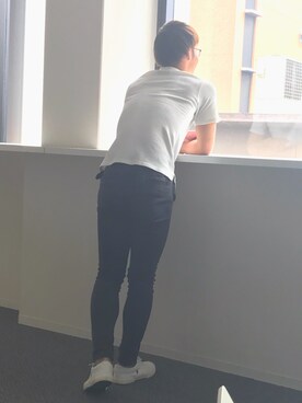 「POLO（ポロ）のアイテム（シューズ）」を使った、天体観測さん（メンズ・180cm）の春コーディネート