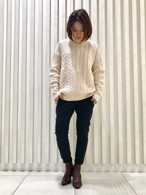 「ootd」|搭配针织衫(米色系)的女性时尚穿搭总览
