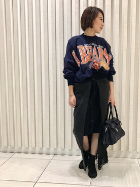 HONTOMOさん(レディース・161cm)の秋コーディネート