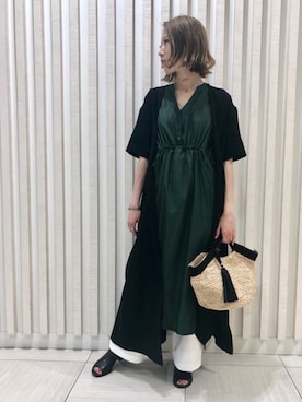 HONTOMOさん（レディース・161cm）の春コーディネート