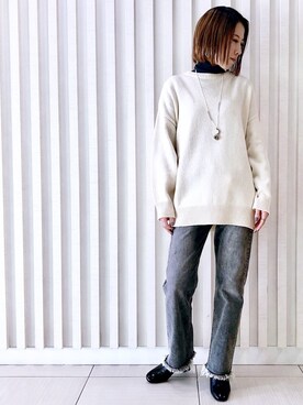 HONTOMOさん（レディース・161cm）の冬コーディネート