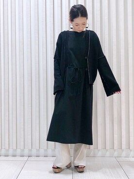 HONTOMOさん（レディース・161cm）の冬コーディネート