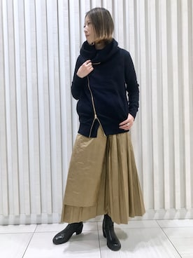 HONTOMOさん（レディース・161cm）の秋コーディネート