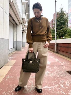 HONTOMOさん(レディース・161cm)の秋コーディネート