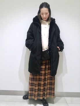 「B2nd」｜「アイテム（その他シューズ）」を使った、HONTOMOさん（レディース・161cm）の秋コーディネート