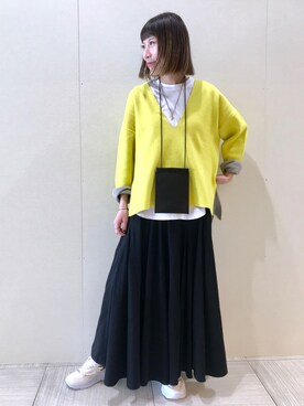 HONTOMOさん（レディース・161cm）の春コーディネート