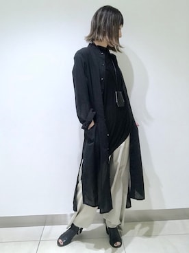 「FEMMENT（ファモン）のアイテム」を使った、HONTOMOさん（レディース・161cm）の春コーディネート