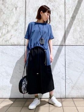 HONTOMOさん（レディース・161cm）の春コーディネート