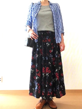 chie@さん（レディース・162cm）の夏コーディネート