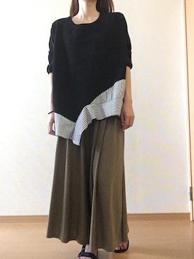 chie@さん（レディース・162cm）の夏コーディネート