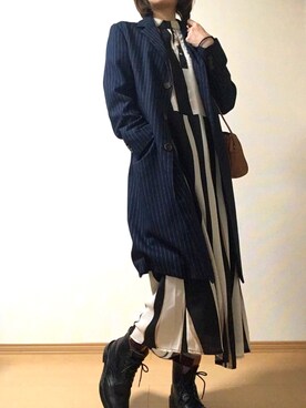 「Tricker's（トリッカーズ）のアイテム」を使った、chie@さん（レディース・162cm）の秋コーディネート