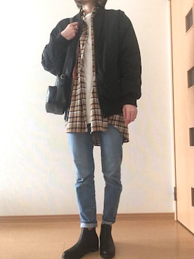 chie@さん（レディース・162cm）の冬コーディネート