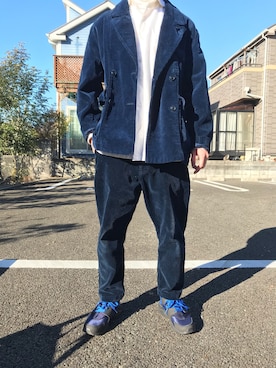 「UNIQLO（ユニクロ）のタートルネックT（長袖）（Tシャツ/カットソー）」を使った、boog77さん（メンズ・170cm）の冬コーディネート