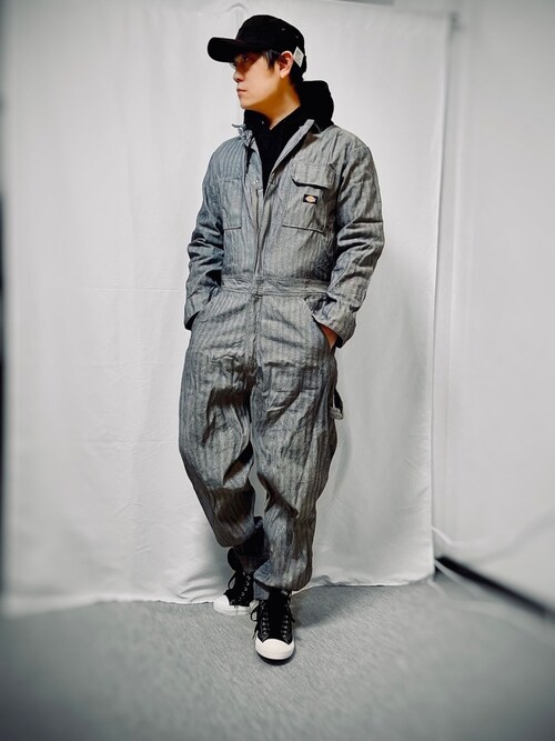 つなぎ オールインワンを使ったメンズ人気ファッションコーディネート Avanca
