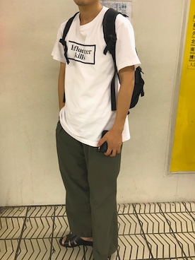 「FR2」｜「アイテム（財布/小物）」を使った、mune16さん（メンズ・170cm）の秋コーディネート