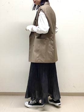 「kbf_ootd」｜kanocoさん（レディース・160cm）の春コーディネート