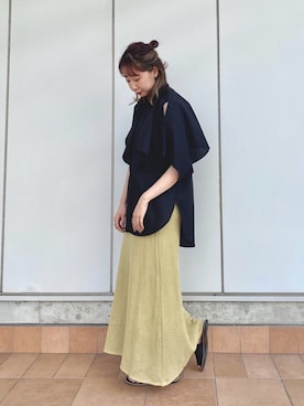 kanocoさん（レディース・160cm）の夏コーディネート