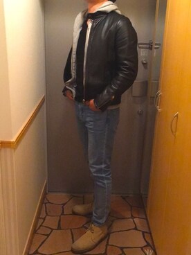 りさん（メンズ・174cm）の秋コーディネート