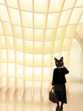 「tricot COMME des GARCONS（トリココムデギャルソン）のアイテム（ローファー）」を使った、WOEISMEさん（レディース・157cm）の夏コーディネート