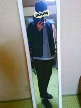 「GLOBAL WORK（グローバルワーク）のポストマンシューズSS/780770 （その他シューズ、ブラック系）」を使った、ゆっきーさん（メンズ・175cm）の春コーディネート