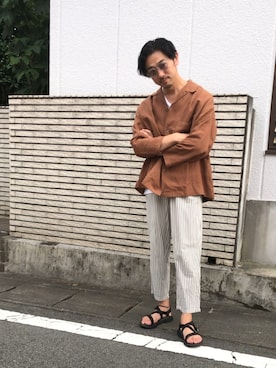 Souさん(メンズ・167cm)の夏コーディネート