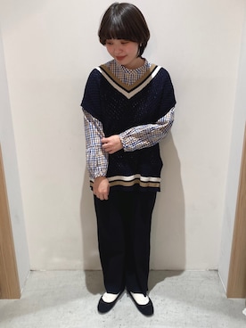 wakitaさん(レディース・155cm)の冬コーディネート