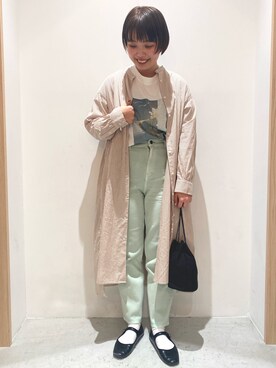 「ペールトーン」｜「アイテム（ワンピース/ドレス）」を使った、wakitaさん（レディース・155cm）の冬コーディネート