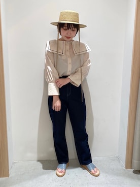 「マリン」｜wakitaさん（レディース・155cm）の春コーディネート