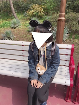 「en face（アンファス）のアイテム」を使った、金平糖さん（レディース・152cm）の春コーディネート