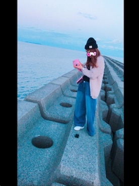 りさん(レディース・161cm)の冬コーディネート