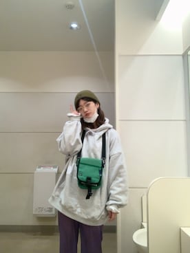 「シースルー」｜「アイテム（ニットキャップ/ビーニー）」を使った、ちはさん（レディース・159cm）の夏コーディネート