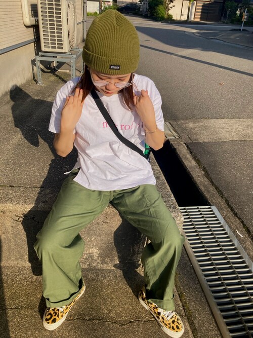 ちはさんのカーゴパンツを使ったコーディネート Zozotown ちはさんのカーゴパンツを使ったコーディネート Zozotown
