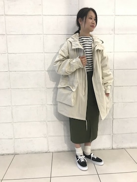 「THE SHINZONE（ザ　シンゾーン）のアイテム（ジャケット/アウター）」を使った、KANEさん（レディース・160cm）の冬コーディネート
