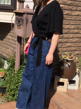 maUさん（レディース・155cm）の春コーディネート