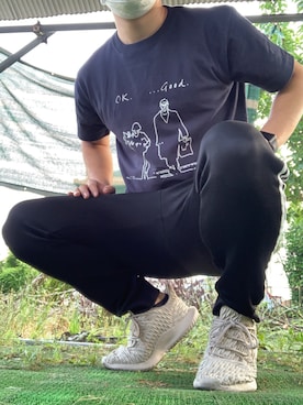 「LEON（レオン）のアイテム」を使った、けんけんさん（メンズ・175cm）の夏コーディネート