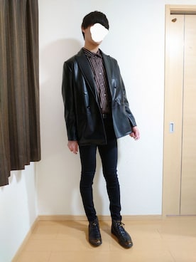 けんとさん（メンズ・184cm）の春コーディネート