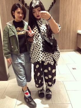 八八ᶘ ᵒᴥᵒᶅさんのコーディネート