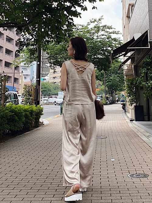池田千鶴 Mercuryduo Mercuryduoのパンツを使ったコーディネート Wear