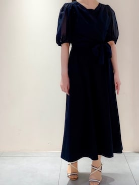 「STRAWBERRY-FIELDS（ストロベリーフィールズ）のアイテム（ワンピース）」を使った、UNIVERVALMUSEﾕﾆﾓｰﾙさん（レディース・165cm）の春コーディネート
